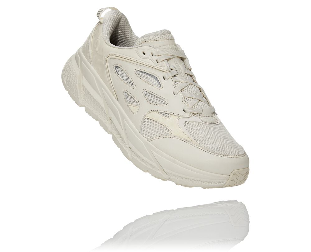 Hoka One One Clifton L Promenadskor All Gender Beige - SE-2830965